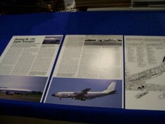 BOEING RC-135 “SUPER SNOOPER”..4-PAGE POSTER/2-PAGE CUTAWAY/PROFILES (637LL)