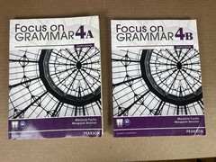 Focus on Grammar 4A 4B 5A 5B Student Books & Workbooks Set 8 Pearson 4th Ed