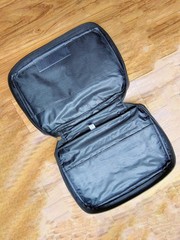 Genuine Leather Religious Book Bible Cover Organizer Zippered Case with Handle