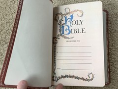Nelson Personal Size Giant Print Bible King James Version Bonded Leather VG++