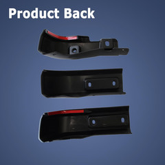 Mud Flaps Delete for GMC Sierra 1500 2019-2025, Durable ABS Material, No-Drill S