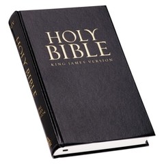 The Holy Bible King James Version Hardcover / Jesus Words In Red / Black
