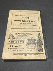Alaska Highway Trucker Book/Guide 1960 Vintage 168 Pages 6.25” Tall x 4.5” Wide