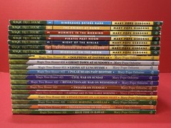 Lot (19) Magic Tree House Books 1-12 (Missing #7) Then 21-28 Mary Pope Osborne
