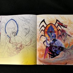Ippei Kuri Autographed Art Book 2012 Gatchaman Speed Racer Tatsunoko Pro RARE