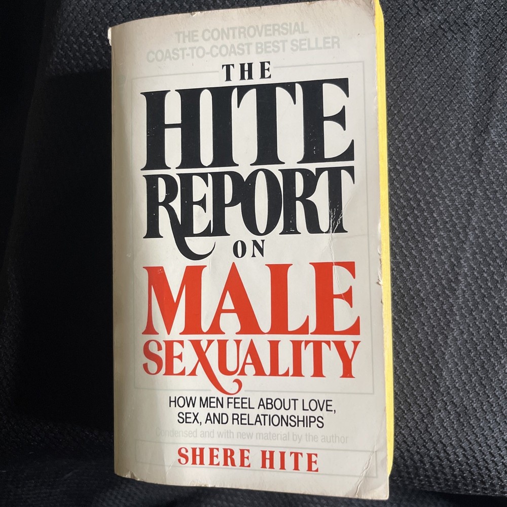 The Hite Report on Male Sexuality by Shere Hite 1982