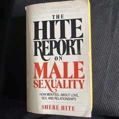 The Hite Report on Male Sexuality by Shere Hite 1982