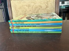 Lot of 8 Disney Wonderful World of Reading Books Children’s Dumbo, Lion King