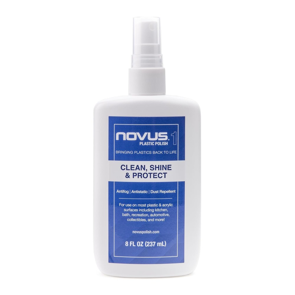 7020 Plastic Clean Shine #1 Scratch Remover Polish Protection 8 Oz Bottle