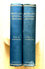 Volumes 1, 2 “Regional Anatomy” by George McClellan 1890-1892 Medicine & Surgery