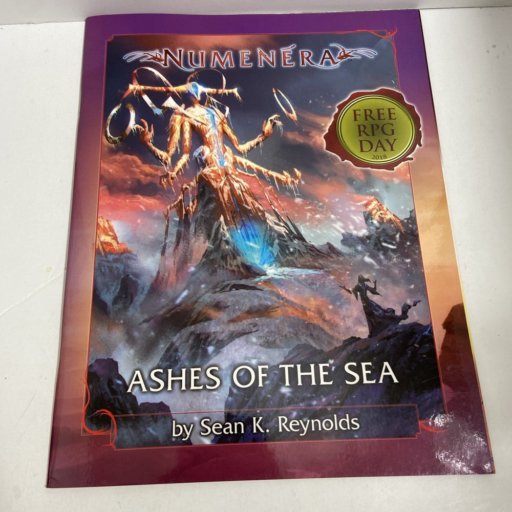 Monte Cook Numenera 2 Ashes of the Sea (Free RPG Day 2018)- Perfect!👍👍