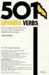 501 Spanish Verbs (501 verbs series) – Paperback By Kendris, Christopher – GOOD