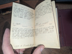 1902 Signed Woman’s Diary Jan 1 through Dec 31 Mattie Whitmer Pennsylvania