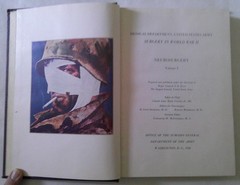 US Army SURGERY IN WORLD WAR II – NEUROSURGERY 1958 Volumes 1 & 2 Very Nice Set