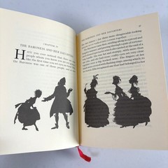 Cinderella Book Childrens Classics Red Hardcover CS Evans Silhouette Art