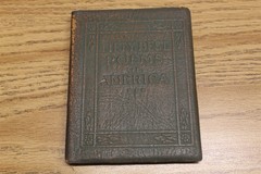 LITTLE LEATHER LIBRARY 50 BEST POEMS OF AMERICA GREEN COVER