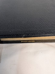 Holy Bible New Living Translation by Tyndale, Black Bonded Leather, 2004