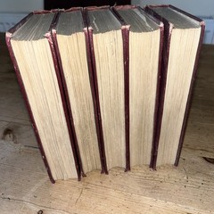 Lloyd’s Natural History 1896/97 BUTTERFLIES & MOTHS WF Kirby 5 Volumes