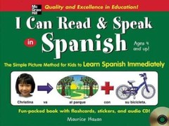 I Can Read and Speak in Spanish (Book Audio CD) – Hardcover – GOOD