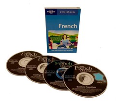 Learn to Speak French Language (4 Audio CD Set w/Phrasebook) listen in your car