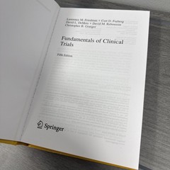 Fundamentals of Clinical Trials – Hardcover By Friedman, Lawrence 5th Edition