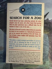 A ZOO IN MY LUGGAGE-GERALD DURRELL-(JULY,1964)BERKLEY MEDALLION -#X944-