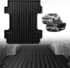 Truck Mat Compatible with 2020-2026 Chevy Silverado/Gmc Sierra 2500 3500HD 6.8FT