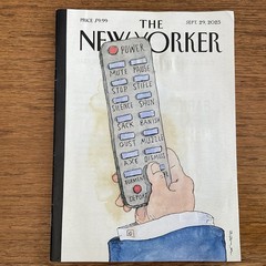 New Yorker 2025 September 29~Remote control~Trump power~AI doctors~fire season