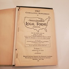 Complete Set American Jurisprudence Legal Forms Annotated State/Fed Volumes Vtg