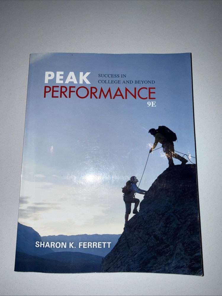 Peak Performance : Success in College and Beyond by Sharon Ferrett (Paperback)