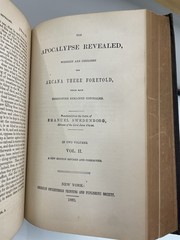 APOCALYPSE REVEALED by Emanuel Swedenborg 1883 Christian Occult Antique Book