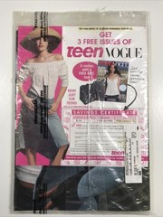 GLAMOUR magazine January 2003-Fashion makeup hair Sealed New- Julia Stiles