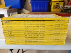 National Geographic Magazine 1938-1945 You Pick Issues