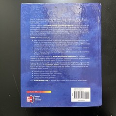 Fundamentals of Aerodynamics Fifth Edition by John D. Anderson Jr. McGraw-Hill