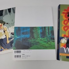 Lot of 3 Princess Mononoke Film Art Books Miyazaki Japanese