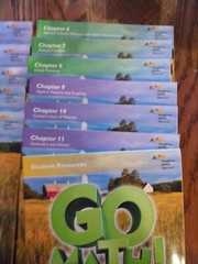Go Math! Grade 5 Student Edition Set Pb 2016 Sealed 12 booklet bundle multi-vol.