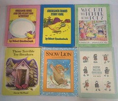 Vintage Hardcover Children’s Books Lot Of 6~ Sherlock Chick, Snow Lion~Parents