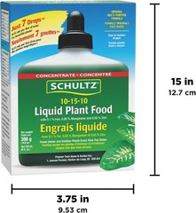 All-Purpose 10-15-10 Plant Food – 8 Oz Liquid Fertilizer for Thriving Plants