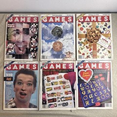 6x Vintage 1992 1993 1995 Games Magazine 1996 Buying Guide