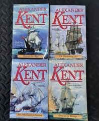 ALEXANDER KENT RICHARD BOLITHO Series Naval Nautical Trade Paperback Books