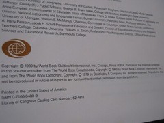 The World Book Yearbook 1980 ,608 pages