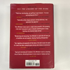 Chris Whitaker All the Colors of the Dark Hardcover Fiction Crime Novel