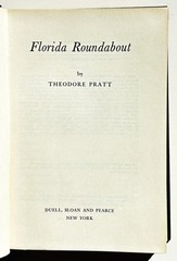 Florida Roundabout, Pratt – 1959 First Edition Signed
