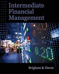 Intermediate Financial – Hardcover, by Brigham Eugene F.; – Very Good j