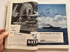 November 1943 Aero Digest and Aviation Engineering Magazine 528 Pages!