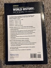 AMSCO AP World History: Modern 1200-Present Paperback 2016 (With Annotations)