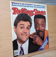 Rolling Stone Magazine Issue 564 November 2 1989 Jay Leno Arsenio Hall