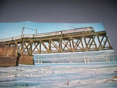 AMTRAK SILVER METEOR “PERRYVILLE, MARYLAND” ..2-PAGE PHOTO PAGES (238V)