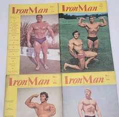 IronMan Magazine Lot Of 4. V 29 No 4. V 30 No 4. V 31 No 2. V 32 No 1.