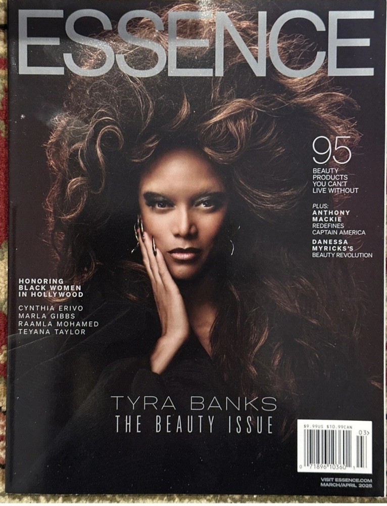 Essence Magazine Tyra Banks The Beauty Issue March April 2025